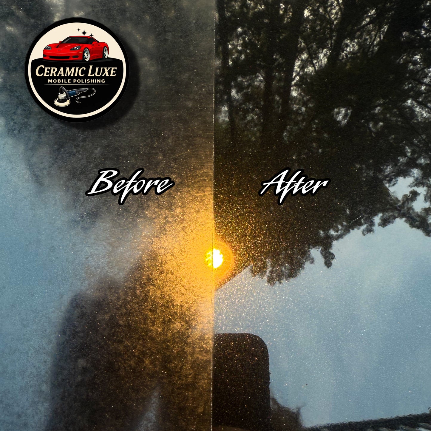 2-Step Paint Correction (Swirl removal + mirror finish)